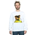 Miniatyrbild 2 av 3: Star Wars Solo Retro Triangle Sweatshirt för herrar