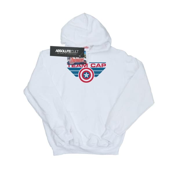 Marvel Mens Captain America Civil War Team Cap Hoodie