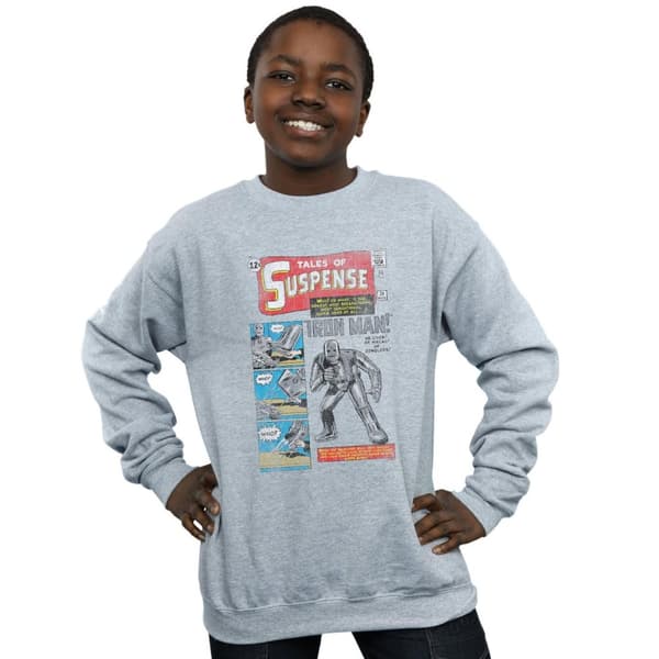 Marvel Pojkar Iron Man Sweatshirt med tryck Tales Of Suspense