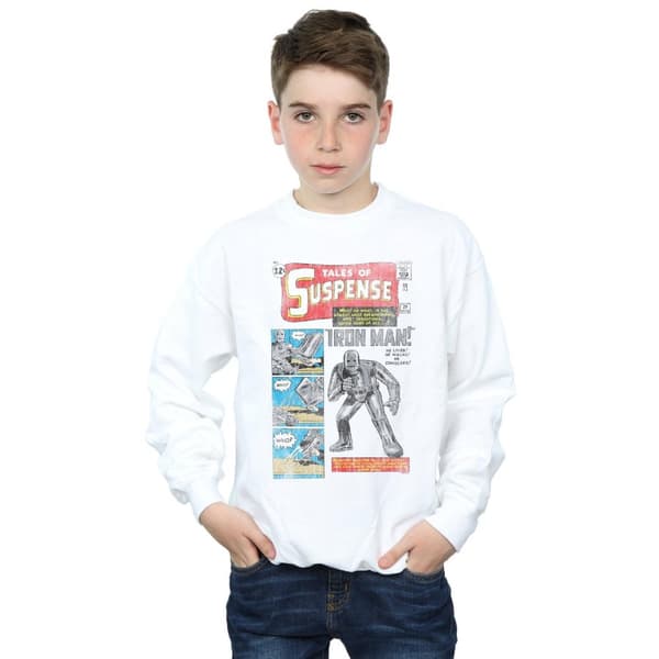 Marvel Pojkar Iron Man Sweatshirt med tryck Tales Of Suspense