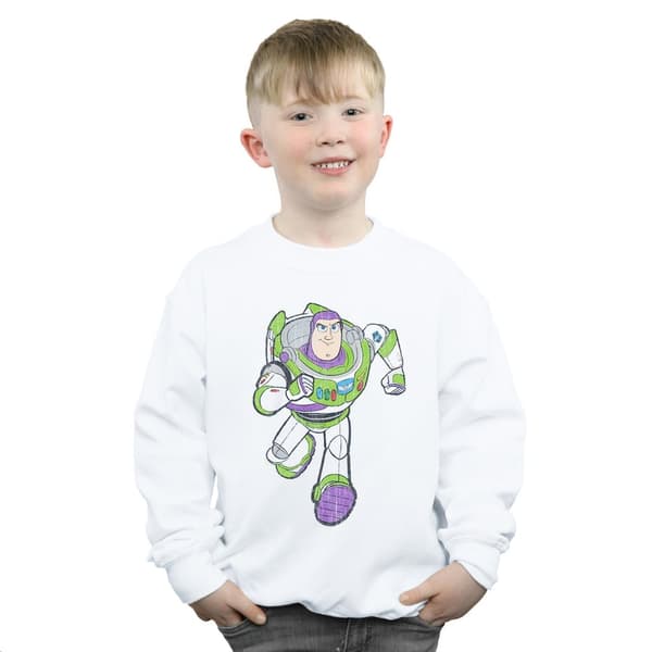 Disney Pojkar Toy Story 4 Classic Buzz Lightyear Sweatshirt