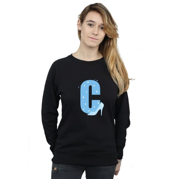 Disney Womens/Ladies Alphabet C Is For Cinderella Sweatshirt