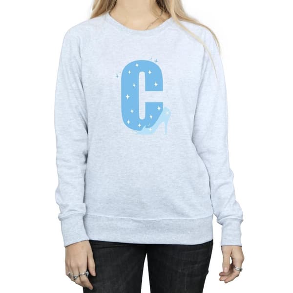 Disney Womens/Ladies Alphabet C Is For Cinderella Sweatshirt