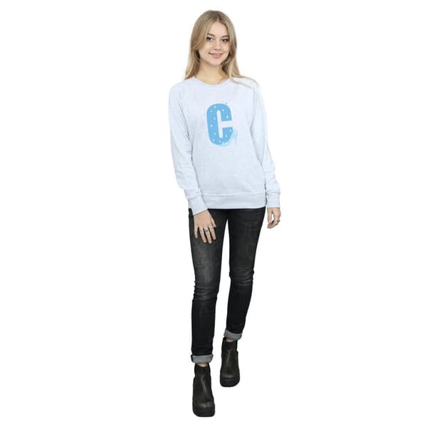 Disney Womens/Ladies Alphabet C Is For Cinderella Sweatshirt