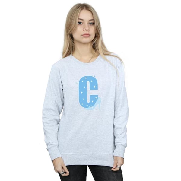 Disney Womens/Ladies Alphabet C Is For Cinderella Sweatshirt