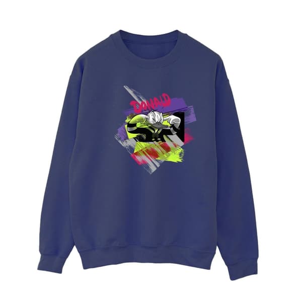 Disney Dam/Tjej Donald Duck Öronpropp Bright Sweatshirt