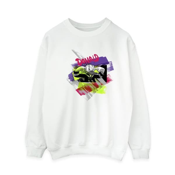 Disney Dam/Tjej Donald Duck Öronpropp Bright Sweatshirt