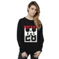 Miniatyrbild 2 av 3: Disney Dam/kvinnor Musse Pigg Notorious Split Sweatshirt