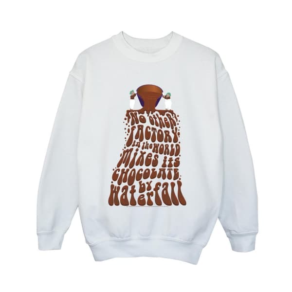 Willy Wonka Boys Chocolate Waterfall Sweatshirt