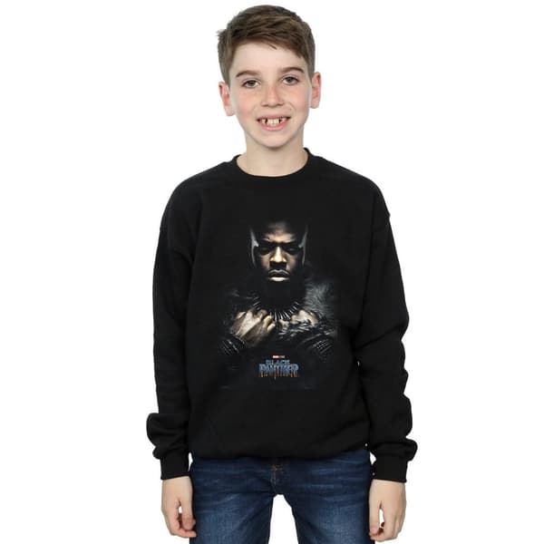 Marvel Boys Black Panther M´Baku Poster Sweatshirt
