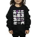 Miniatyrbild 3 av 5: Disney Nightmare Before Christmas Jacks många ansikten Squares Sweatshirt för flickor