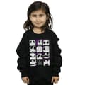 Miniatyrbild 2 av 5: Disney Nightmare Before Christmas Jacks många ansikten Squares Sweatshirt för flickor