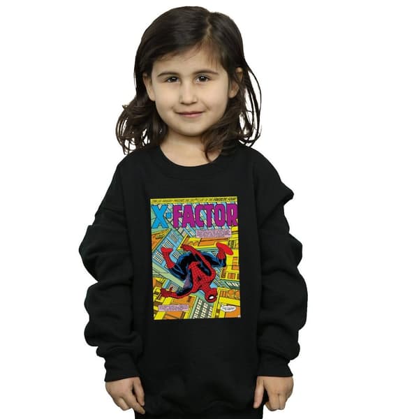 Marvel Spider-Man X Factor Cover Sweatshirt för flickor