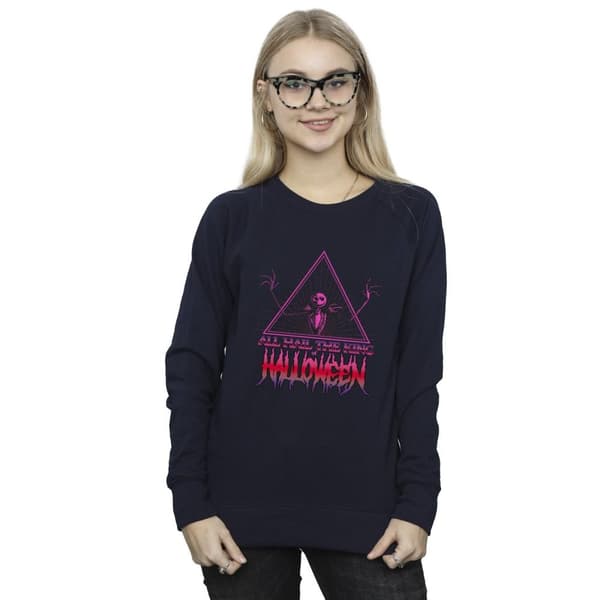 Disney Dam/Tjej The Nightmare Before Christmas Halloween King Sweatshirt