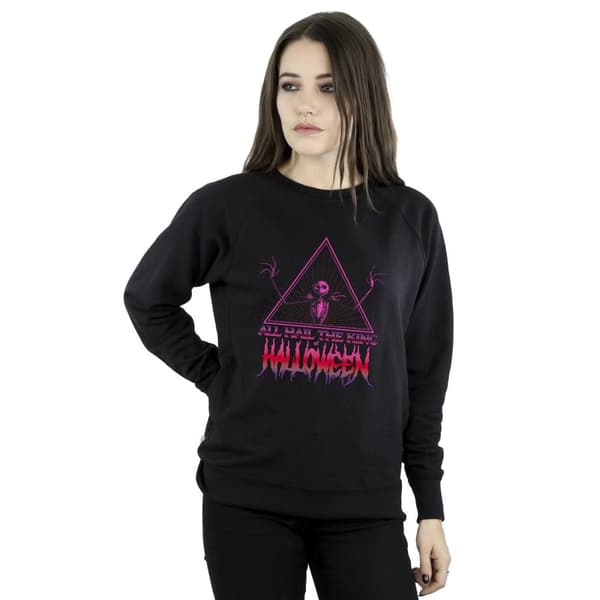 Disney Dam/Tjej The Nightmare Before Christmas Halloween King Sweatshirt