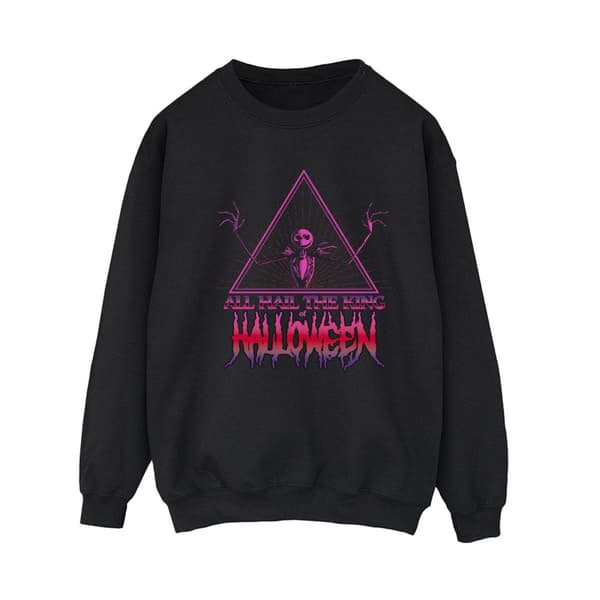 Disney Dam/Tjej The Nightmare Before Christmas Halloween King Sweatshirt