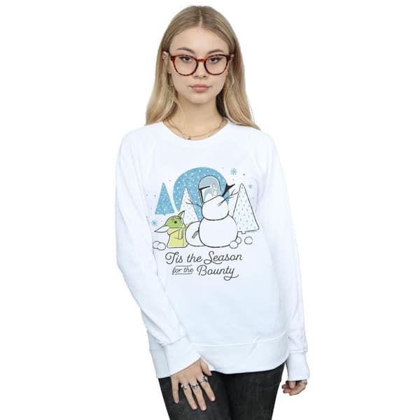 Star Wars Womens/Ladies The Mandalorian Tis The Season Sweatshirt