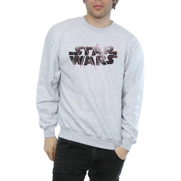 Star Wars Mens The Last Jedi Spray Logo Sweatshirt