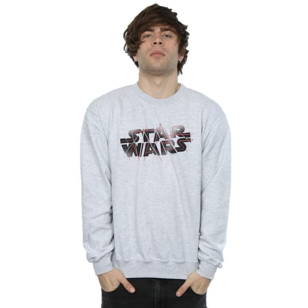 Star Wars Mens The Last Jedi Spray Logo Sweatshirt