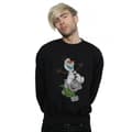 Miniatyrbilde 2 av 3: Disney Mens Frozen Olaf And Troll Sweatshirt