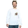Miniatyrbild 2 av 3: Marvel Sweatshirt med brösttryck och Thor Tattoo för herrar