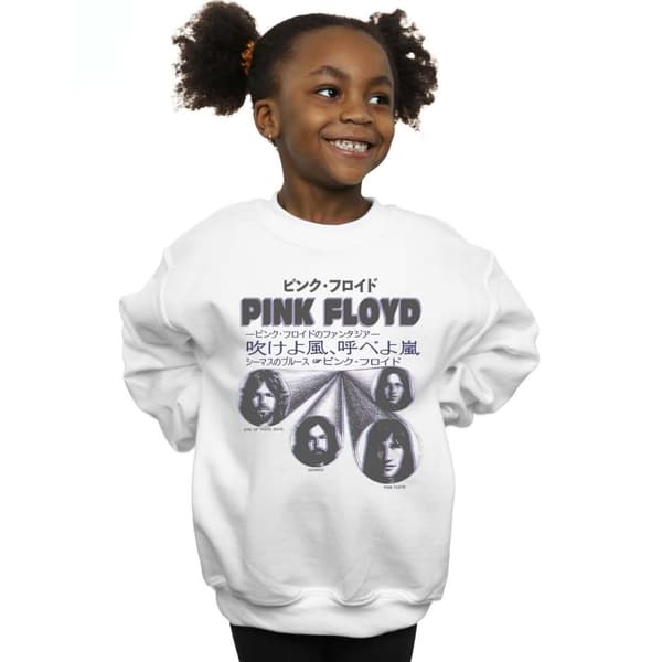 Pink Floyd Girls Japanese Cover Sweatshirt