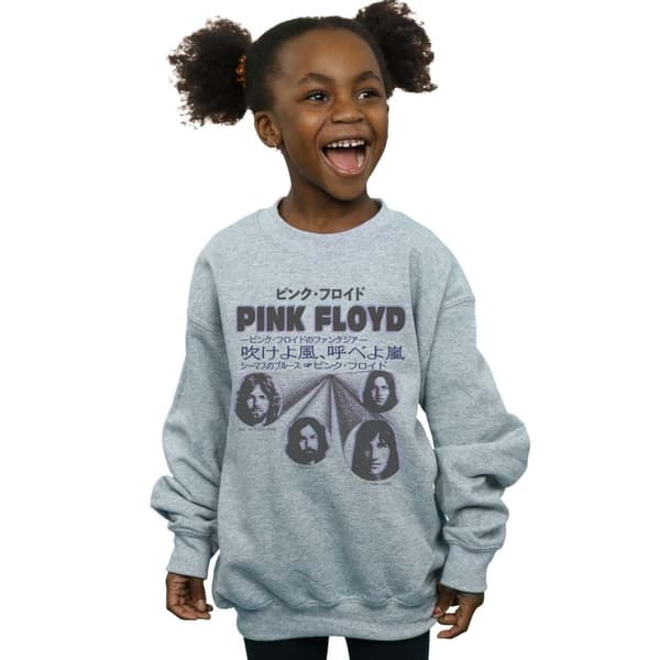 Pink Floyd Girls Japanese Cover Sweatshirt