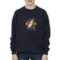 Miniatyrbillede 3 af 4: DC Comics Boys The Flash Lightning Logo Sweatshirt