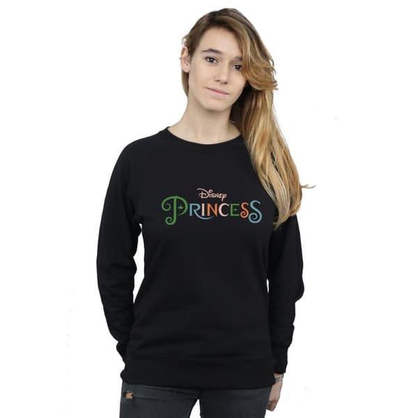 Disney Princess Womens/Ladies Colour Logo Sweatshirt