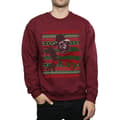 Miniatyrbilde 3 av 5: A Nightmare On Elm Street Mens Christmas Fair Isle Sweatshirt