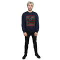 Miniatyrbilde 5 av 5: A Nightmare On Elm Street Mens Christmas Fair Isle Sweatshirt