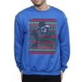 Miniatyrbilde 3 av 5: A Nightmare On Elm Street Mens Christmas Fair Isle Sweatshirt