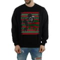 Miniatyrbilde 3 av 5: A Nightmare On Elm Street Mens Christmas Fair Isle Sweatshirt