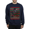 Miniatyrbilde 3 av 5: A Nightmare On Elm Street Mens Christmas Fair Isle Sweatshirt
