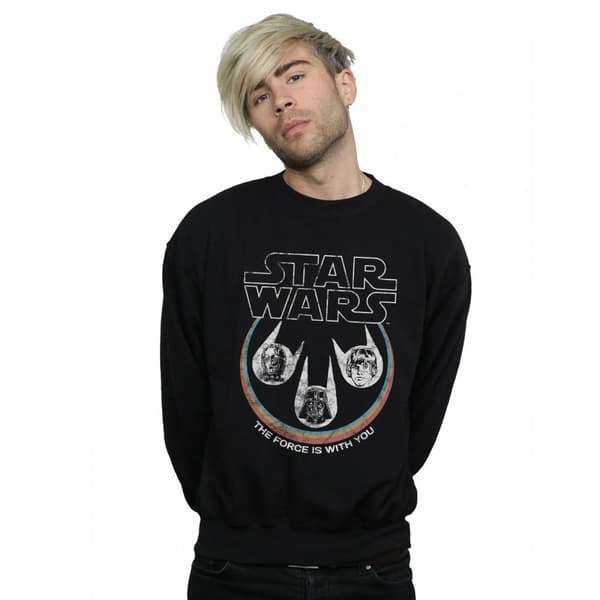 Star Wars Retro Heads - Sweatshirt för herrar