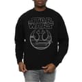 Miniatyrbild 3 av 5: Star Wars The Last Jedi Resistance Logo Metallic Sweatshirt - herr