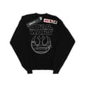 Miniatyrbild 1 av 5: Star Wars The Last Jedi Resistance Logo Metallic Sweatshirt - herr