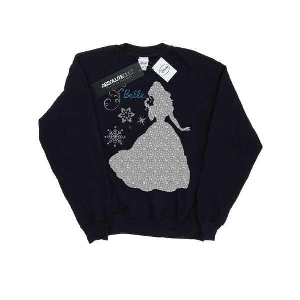 Disney Princess Boys Belle Christmas Silhouette Sweatshirt