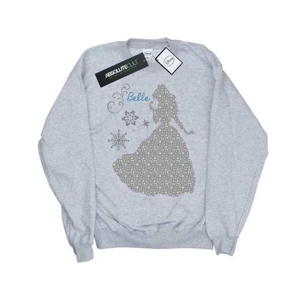 Disney Princess Boys Belle Christmas Silhouette Sweatshirt