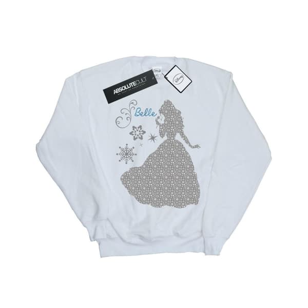 Disney Princess Boys Belle Christmas Silhouette Sweatshirt
