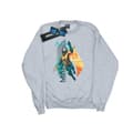 Miniatyrbild 1 av 3: DC Comics Dam/Tjej Aquaman Tropical Icon Sweatshirt