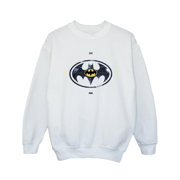 DC Comics The Flash Batman Metal Logo - Sweatshirt för flickor