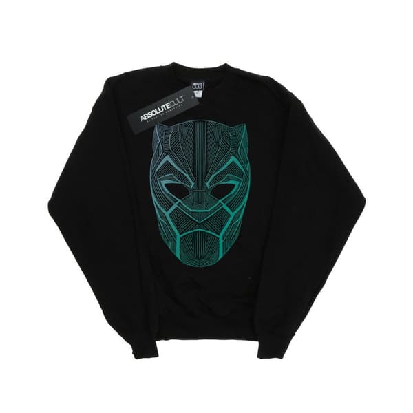 Marvel Boys Black Panther Tribal Mask Sweatshirt