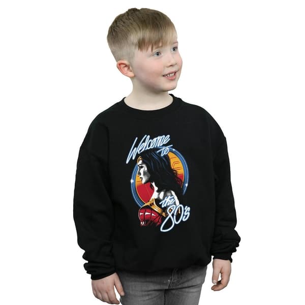 DC Comics Boys Wonder Woman 84 Welcome To The 80s Sweatshirt