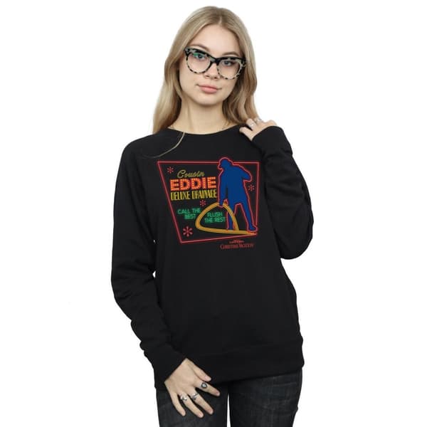 National Lampoon´s Christmas Vacation Dam/Tjej Cousin Eddie Sweatshirt