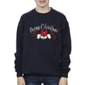 Miniatyrbillede 4 af 5: Disney Boys Minnie Mouse Christmas Holly Sweatshirt