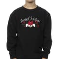 Miniatyrbillede 3 af 4: Disney Boys Minnie Mouse Christmas Holly Sweatshirt