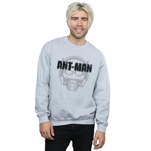 Marvel Mens Ant-Man Hjälm Fade Sweatshirt