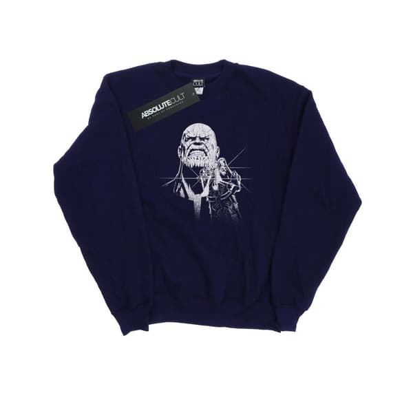 Marvel Womens/Ladies Avengers Infinity War Fierce Thanos Sweatshirt