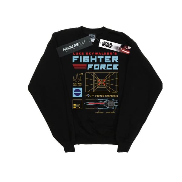 Star Wars Mens Luke Skywalker´s Fighter Force Sweatshirt